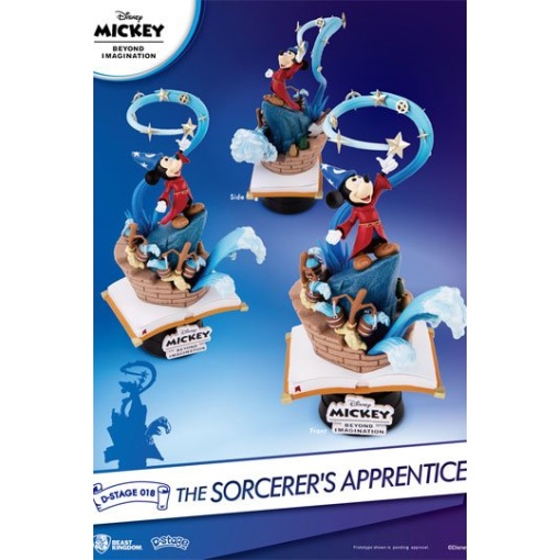 Mickey Beyond Imagination Diorama PVC D-Stage The Sorcerer's Apprentice 15 cm