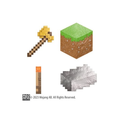 Minecraft Cofre del botín Plains 10 cm