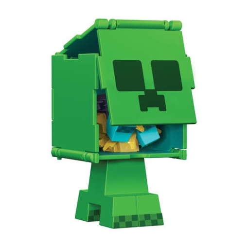 Minecraft Figura Flippin Creeper y Creeper cargado