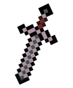 Minecraft Réplica Plástico Nether Sword 51 cm