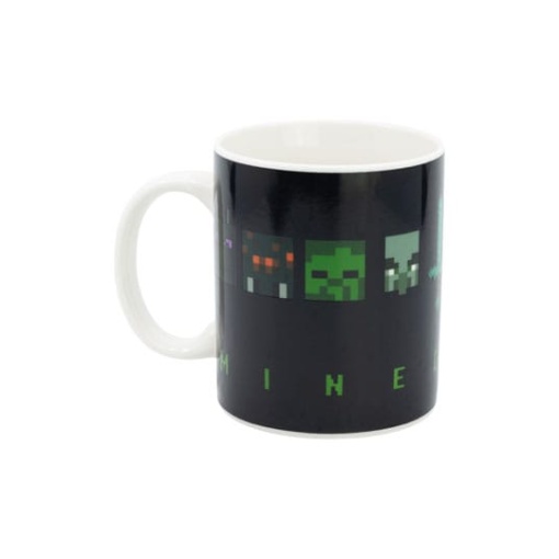 Minecraft Taza sensitiva al calor Squared Pattern 325 ml