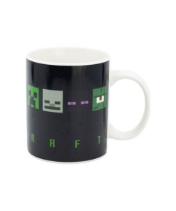 Minecraft Taza sensitiva al calor Squared Pattern 325 ml