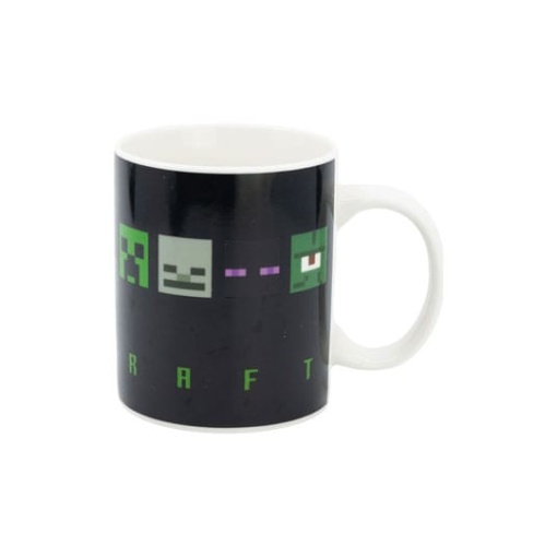 Minecraft Taza sensitiva al calor Squared Pattern 325 ml