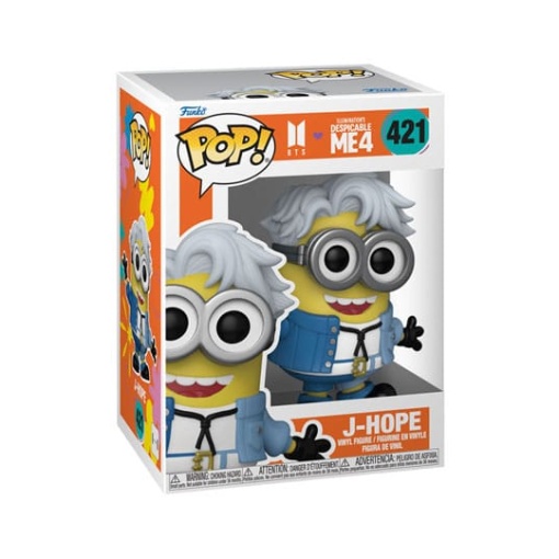 Minions x BTS POP! Rocks Vinyl Figura J-Hope 9 cm