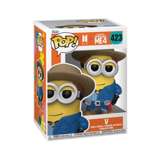 Minions x BTS POP! Rocks Vinyl Figura V 9 cm