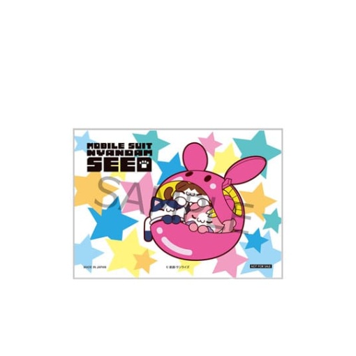 Mobile Suit Gundam SEED Mega Cat Project Figuras Nyanto! The Big Cat Nyandam SEED Series Set 10 cm (With Gift)