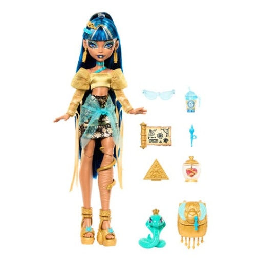 Monster High Muñeca Cleo de Nile 25 cm