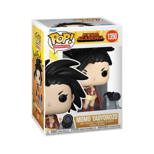 My Hero Academia Figura POP! Animation Vinyl Yaoyorozu (w/ Cannon) 9 cm