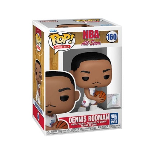 NBA Legends POP! Sports Vinyl Figura Dennis Rodman (1992) 9 cm