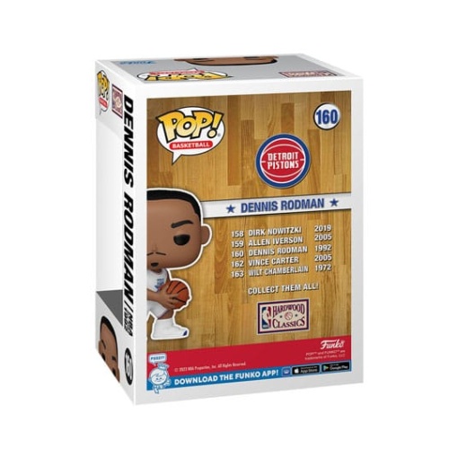 NBA Legends POP! Sports Vinyl Figura Dennis Rodman (1992) 9 cm