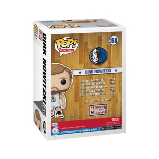 NBA Legends POP! Sports Vinyl Figura Dirk Nowitzki (2019) 9 cm