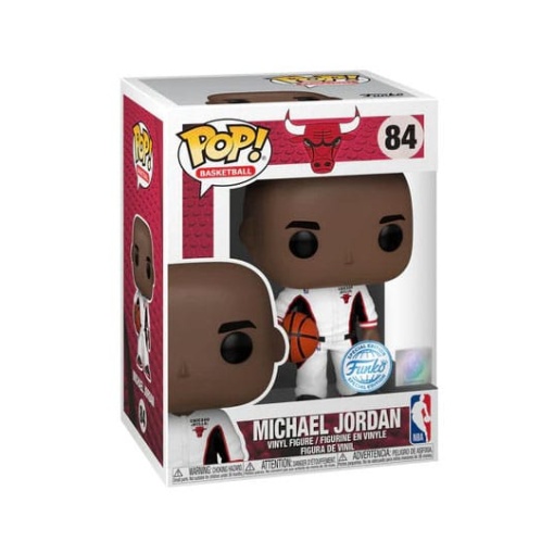 NBA Legends POP! Sports Vinyl Figura Michael Jordan (Bulls White Warmup) Exclusive 9 cm