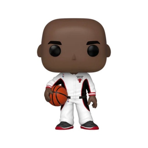 NBA Legends POP! Sports Vinyl Figura Michael Jordan (Bulls White Warmup) Exclusive 9 cm