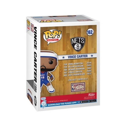 NBA Legends POP! Sports Vinyl Figura Vince Carter (2005) 9 cm