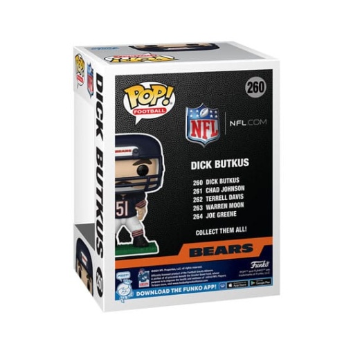 NFL: Legends POP! Sports Vinyl Figura Bears- Dick Butkus 9 cm