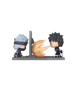 Naruto POP! Moment Vinyl Figuras Kakashi Vs Obito 9 cm