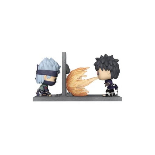 Naruto POP! Moment Vinyl Figuras Kakashi Vs Obito 9 cm