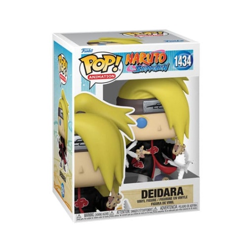 Naruto Pop! Animation Vinyl Figura Deidara 9 cm - Embalaje dañado