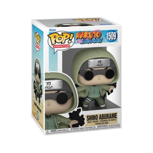 Naruto Pop! Animation Vinyl Figura Shino Aburame 9 cm