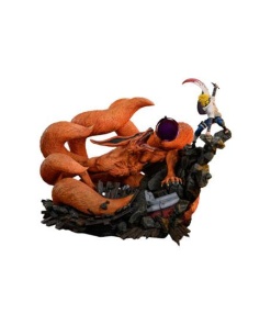 Naruto Shippuden Estatua 1/8 Battle of Destiny Namikaze Minato vs Kurama 59 cm