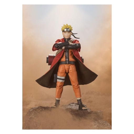 Naruto Shippuden Figura S.H. Figuarts Naruto Uzumaki (Sage Mode) - Savior of Konoha 15 cm