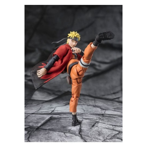 Naruto Shippuden Figura S.H. Figuarts Naruto Uzumaki (Sage Mode) - Savior of Konoha 15 cm