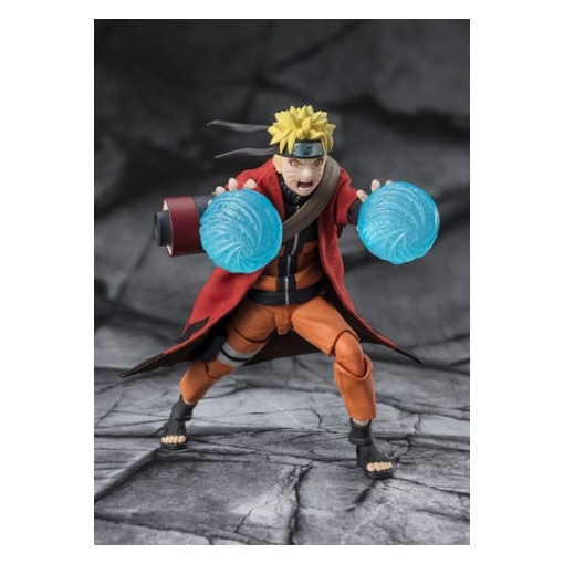 Naruto Shippuden Figura S.H. Figuarts Naruto Uzumaki (Sage Mode) - Savior of Konoha 15 cm