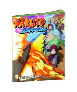 Naruto Shippuden Sticker Collection Álbum para Cromos *Edición Alemán*