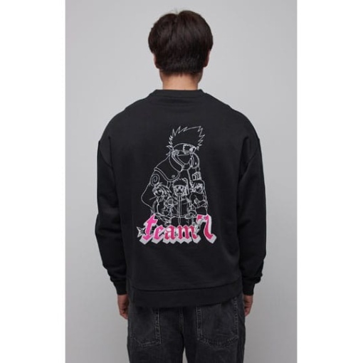 Naruto Shippuden Sudadera Graphic Black