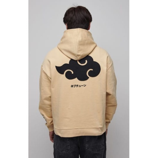 Naruto Shippuden Sudadera capucha Graphic Beige