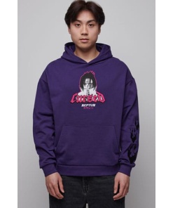 Naruto Shippuden Sudadera capucha Graphic Purple