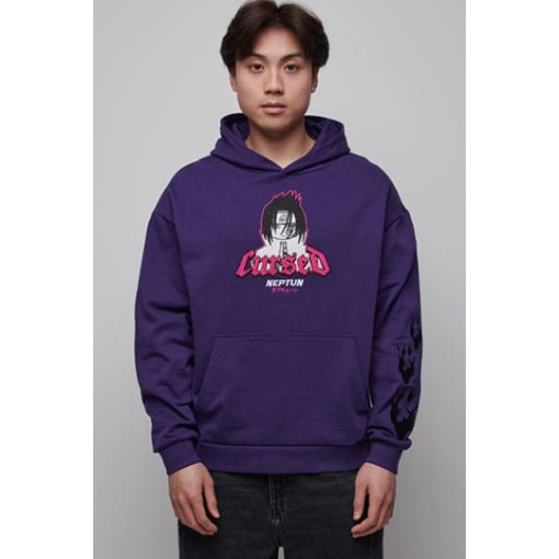 Naruto Shippuden Sudadera capucha Graphic Purple