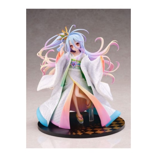 No Game no Life Estatua PVC 1/7 Shiro -Shiromuku- 23 cm