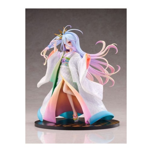 No Game no Life Estatua PVC 1/7 Shiro -Shiromuku- 23 cm