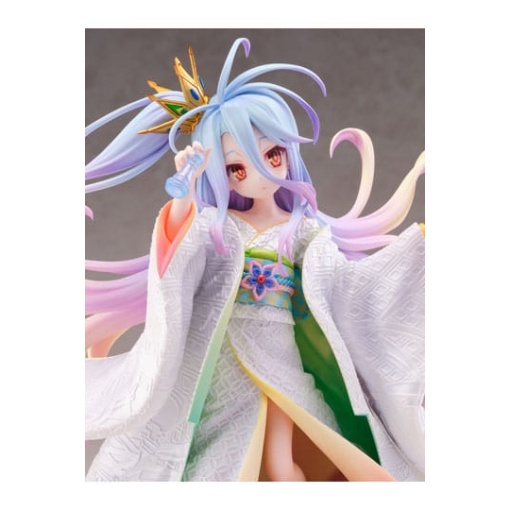 No Game no Life Estatua PVC 1/7 Shiro -Shiromuku- 23 cm