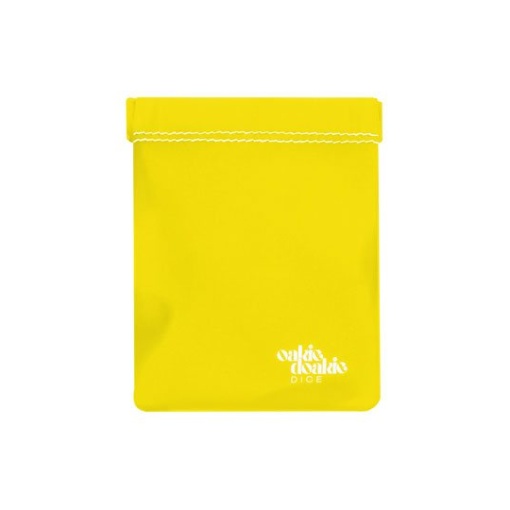 Oakie Doakie Dice Bolsa para Dados pequeño - amarillo