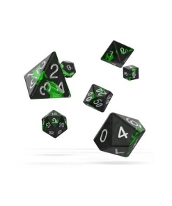 Oakie Doakie Dice Dados RPG-Set Enclave - Emerald (7)