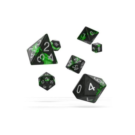 Oakie Doakie Dice Dados RPG-Set Enclave - Emerald (7)