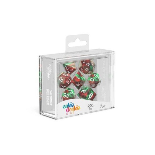 Oakie Doakie Dice Dados RPG-Set Gemidice - Bloody Jungle (7)