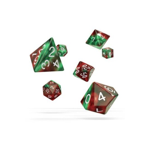 Oakie Doakie Dice Dados RPG-Set Gemidice - Bloody Jungle (7)