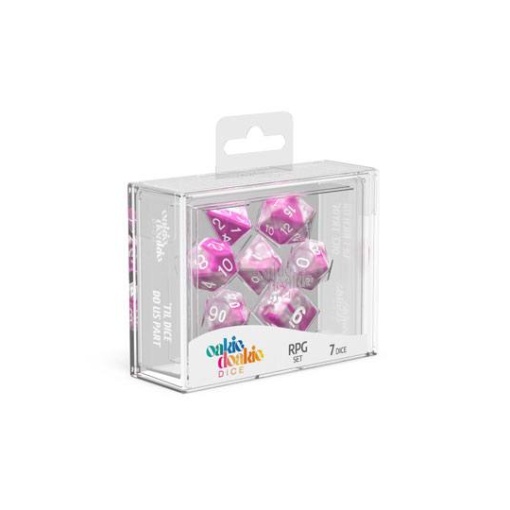 Oakie Doakie Dice Dados RPG-Set Gemidice - Magnolia (7)