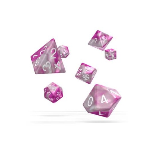 Oakie Doakie Dice Dados RPG-Set Gemidice - Magnolia (7)