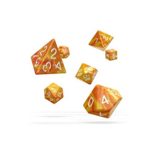 Oakie Doakie Dice Dados RPG-Set Gemidice - Sunstone (7)