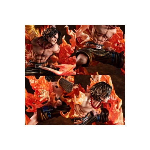 One Piece Estatua PVC P.O.P. NEO-Maximum Luffy & Ace Bond between brothers 20th Limited Ver. 25 cm