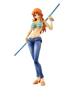 One Piece Figura Action Heroes Nami 17 cm