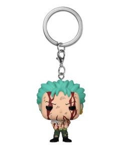 One Piece Llaveros Pocket POP! Vinyl Zoro Nothing Happened 4 cm Expositor (12)