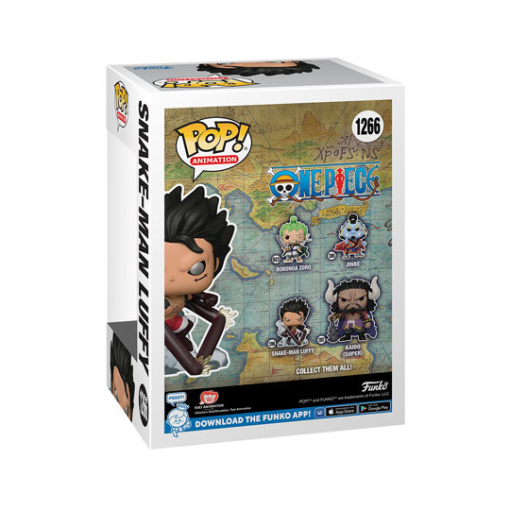 One Piece POP! Television Vinyl Figura Snake-Man Luffy 9 cm