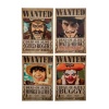 One Piece Pack de 4 Imanes Wanted