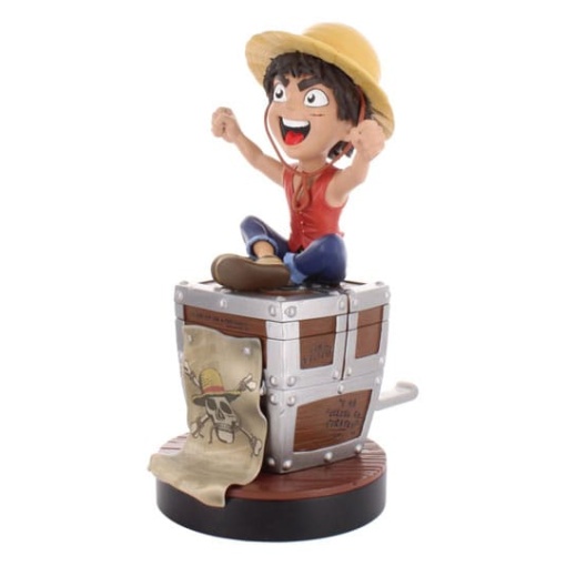 One Piece Soporte Cably Guys Luffy 20 cm