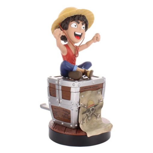 One Piece Soporte Cably Guys Luffy 20 cm